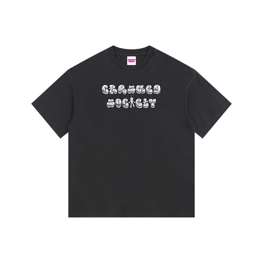 Vintage Washed Oversized Cotton T-Shirt