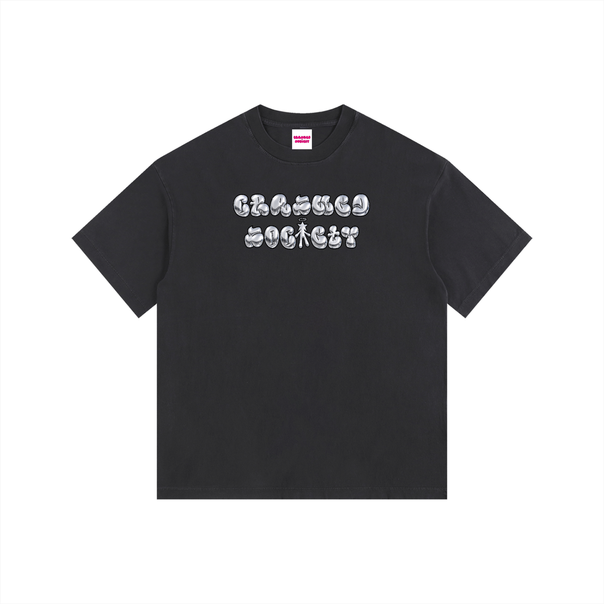 Vintage Washed Oversized Cotton T-Shirt