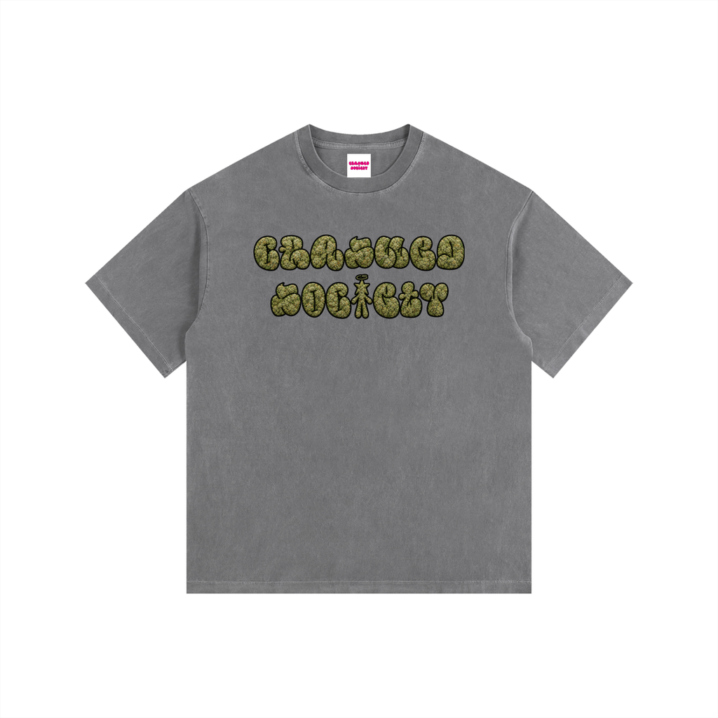 Vintage Washed Oversized Cotton T-Shirt