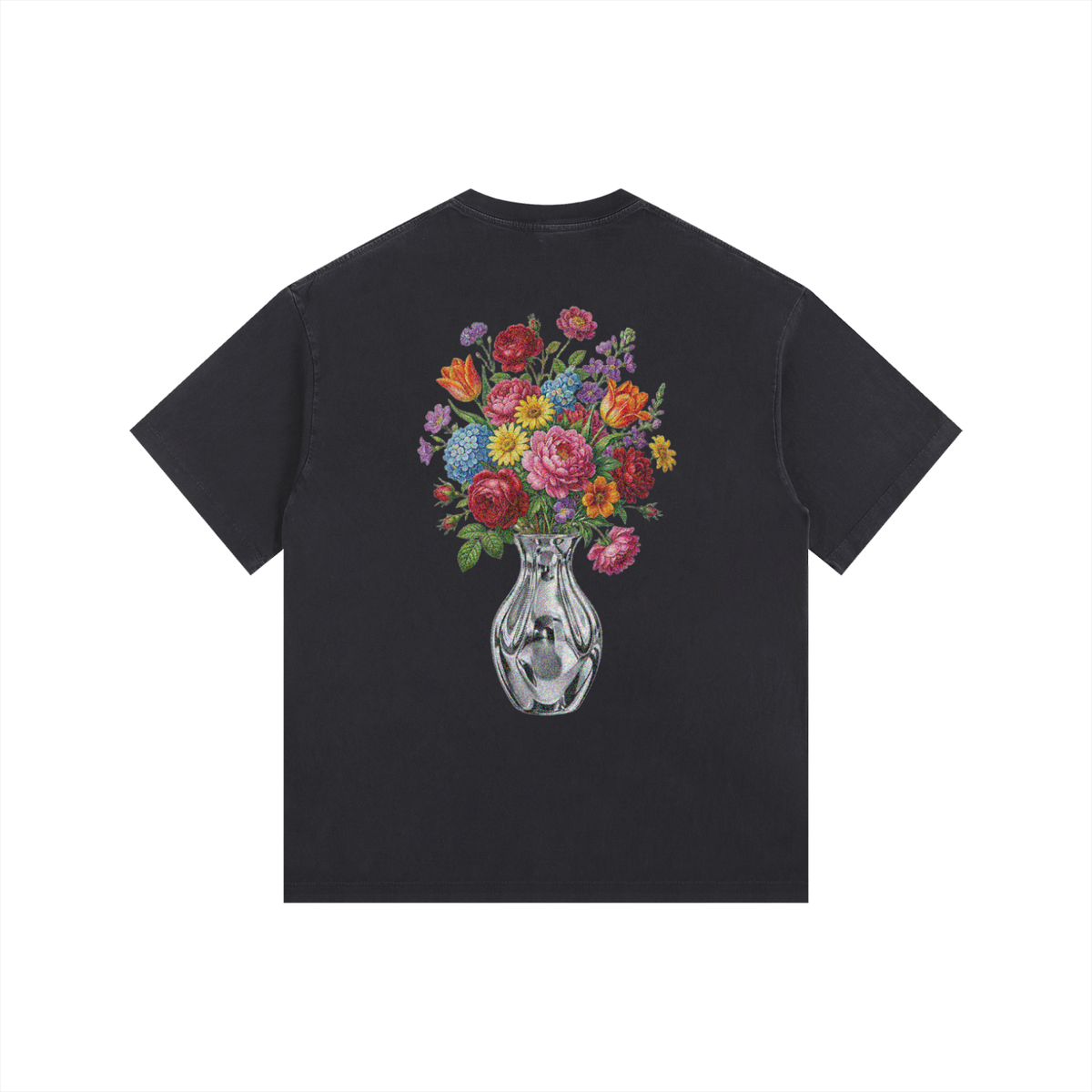 Vintage Washed Oversized Cotton T-Shirt